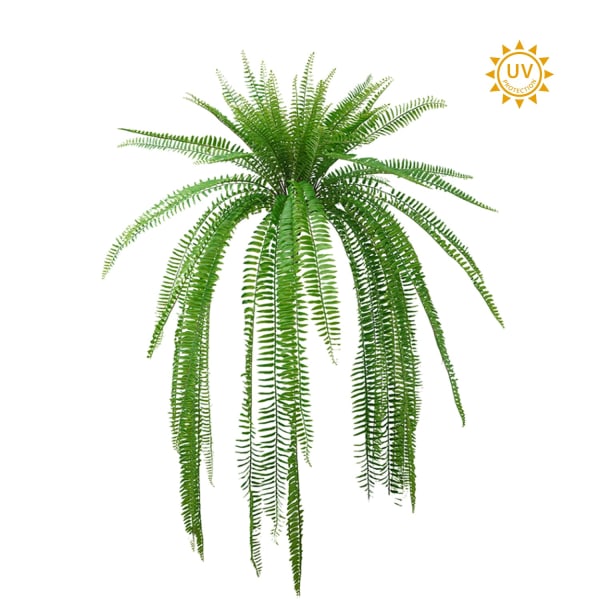51" Boston Fern Bush UV Protected