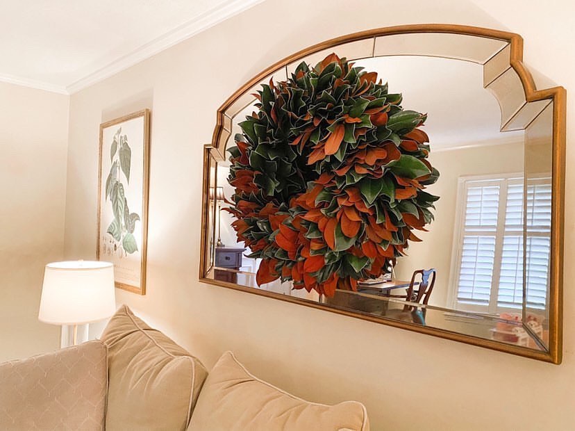 Sanderson Wreaths Fresh Cut Magnolia Wreath