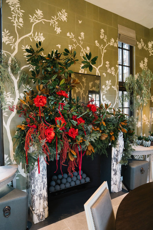 Christmas styling in Greenville, SC