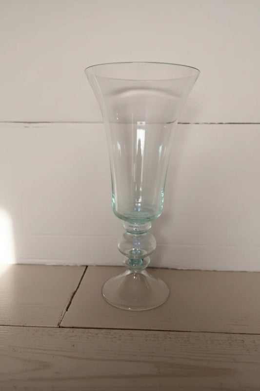 Pre Order 22" Glass Trumpet Vase