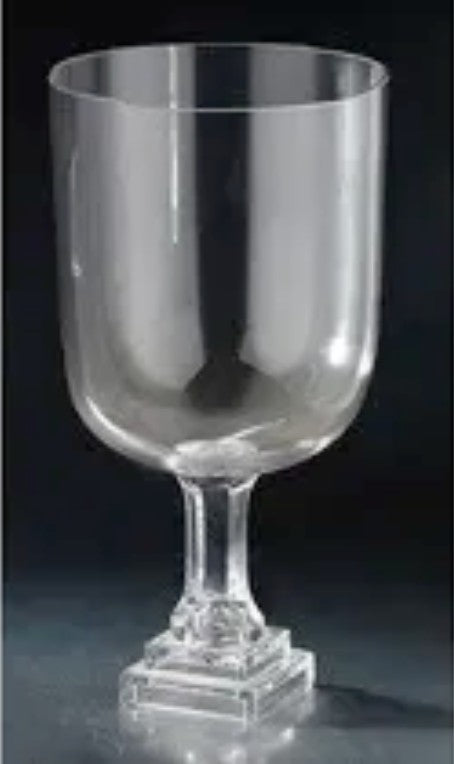 Glass Vase with Pedestal, 2 Size Options