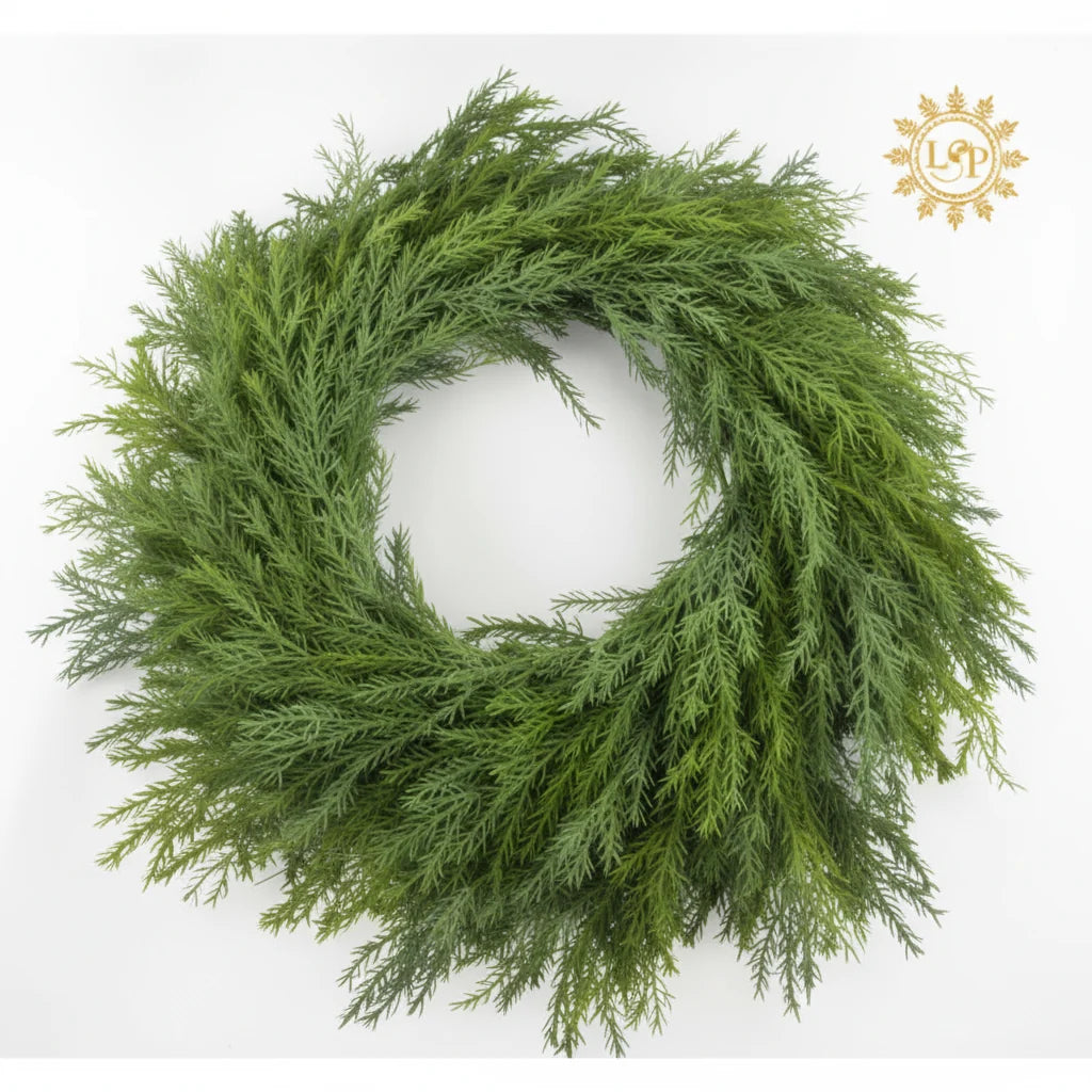 30" Norfolk Pine Wreath UV