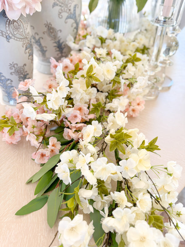 Cherry Blossom Garland (three color options)