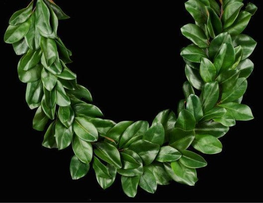 60"L Green Magnolia Leaf Garland
