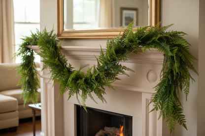 6'L Fern Garland