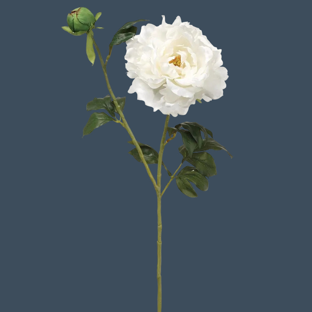 31" Peony Spray, 2 Color Options