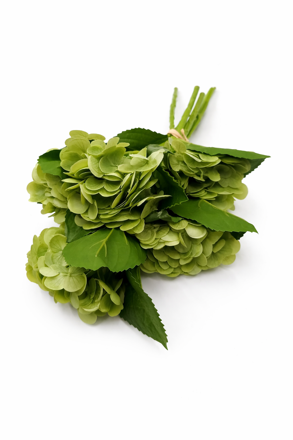 Real Touch Green Hydrangea Bundle
