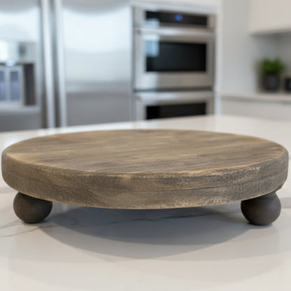 Wood Riser with Feet, 2 Size Options