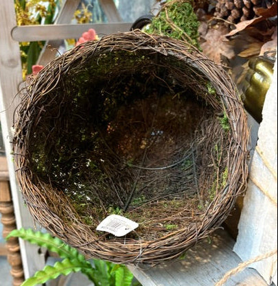 Moss and Vine Cornucopia