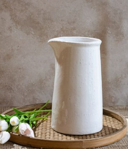 White Pourer Vase