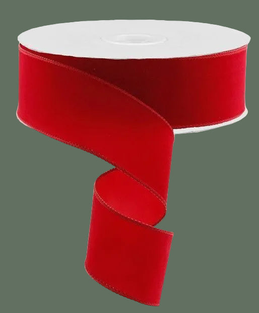 Outdoor Red Velvet Ribbon 50YD