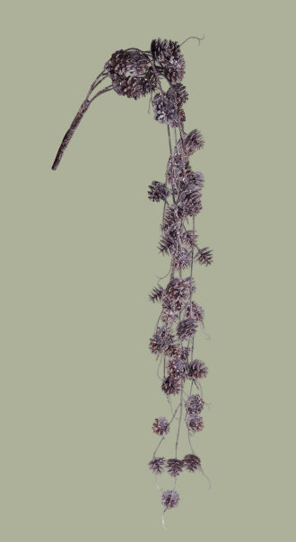 30"L Pinecone Hanging Spray, 2 Color Options