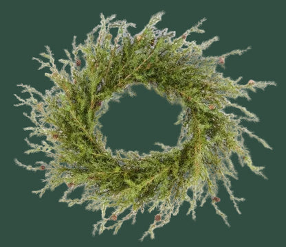 Alpine Pinecone Wreath 45" D