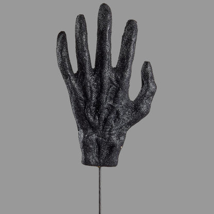 15.25" Glittered Skeleton Hand Pick
