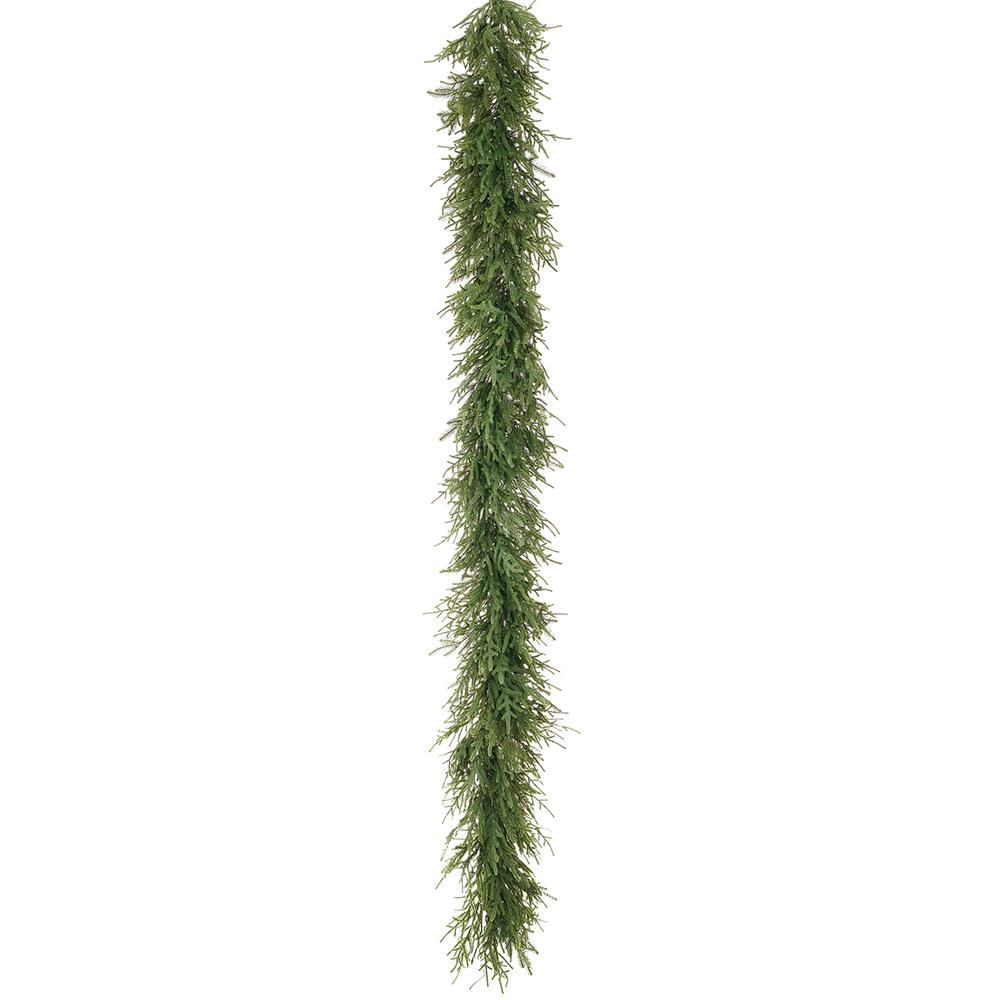 9' 14" Stunning Willow Pine Garland with 200 LED Twinkle Lights