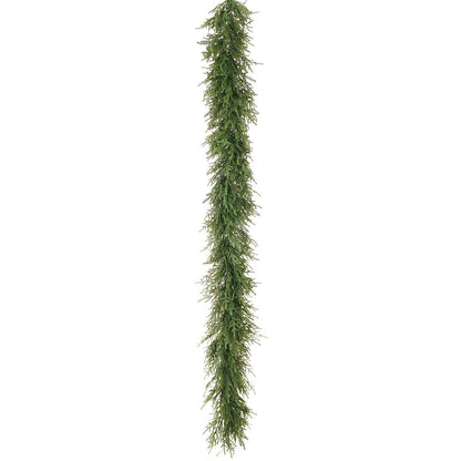 9' 14" Stunning Willow Pine Garland with 200 LED Twinkle Lights