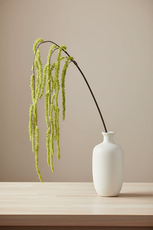 Amaranthus Hanging Spray — 49.25" Faux Cascading Greenery for Weddings & Floral Decor