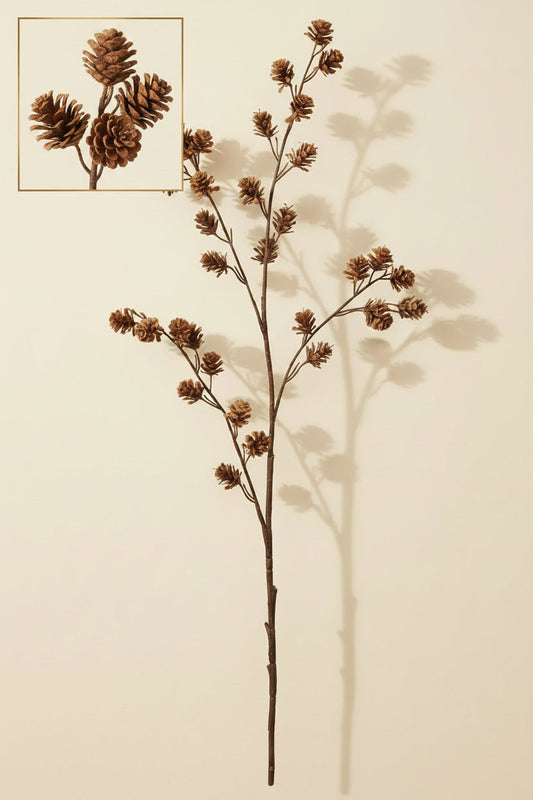40" Mini Pinecone Spray