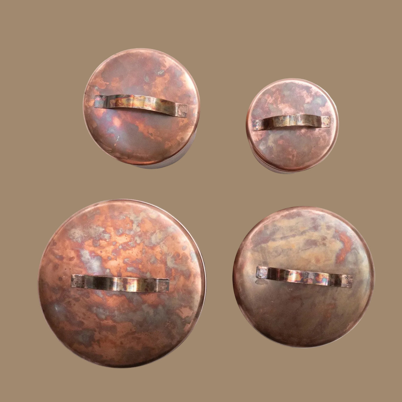 Set of 4 Stainless Steel Canister Set