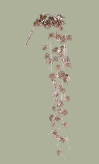 30"L Pinecone Hanging Spray, 2 Color Options