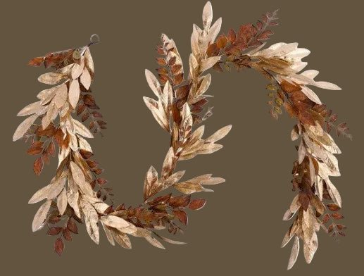 6' Bay and Tea Leaf Garland